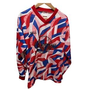 Vintage Sondico Northeast Soccer Tours Jersey Made In England Mens Large 90s